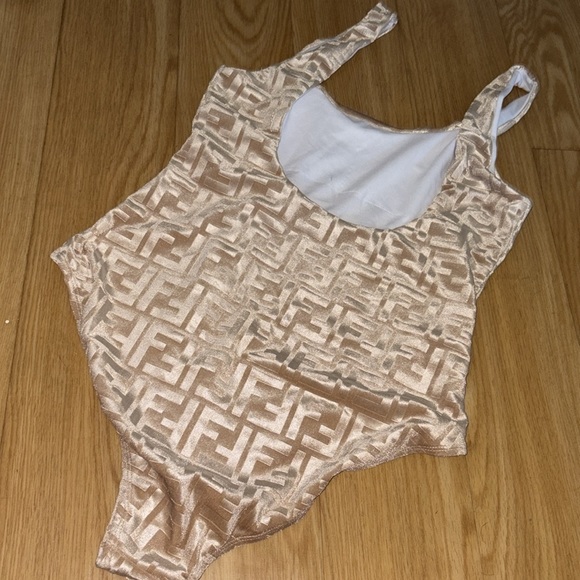 Fendi one piece bathing suit! Says XL but more like a Medium fit! - Picture 3 of 4